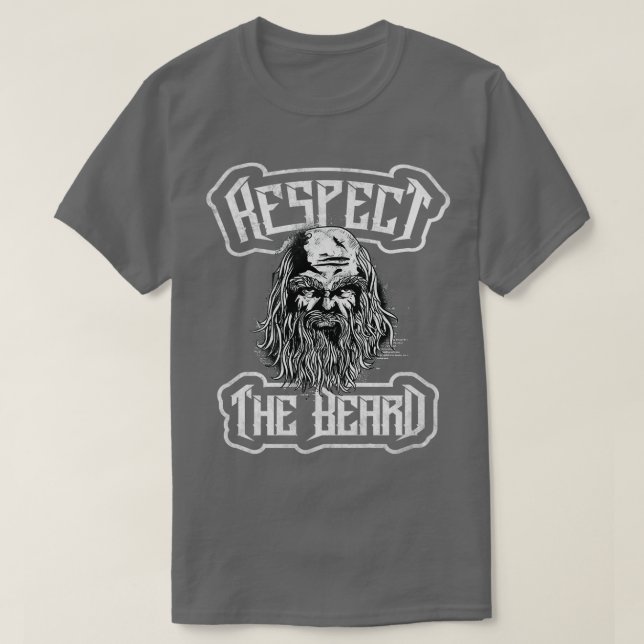Respectez la Beard Tee Classic TShirt (Design devant)