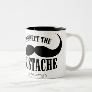 Respectez la tasse de café de la moustache $18,95