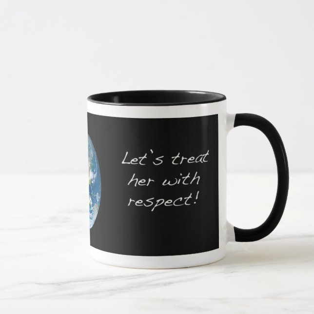 Respectez la tasse de la terre (Droite)