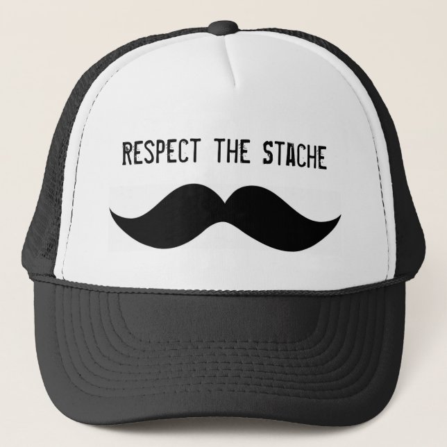 Respectez le casquette de Stache (Devant)