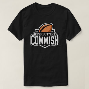 Respectez le Commish : T-shirt du football
