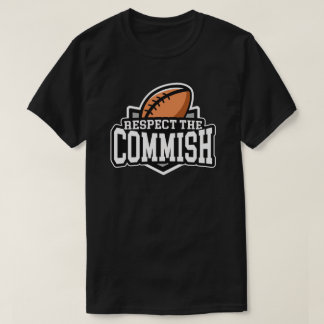 Respectez le Commish : T-shirt du football
