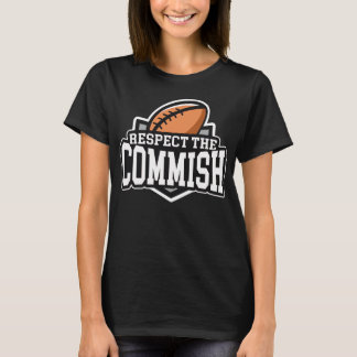 Respectez le Commish : T-shirt du football