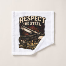 Respectez le Gant de Toilette Droit en Acier