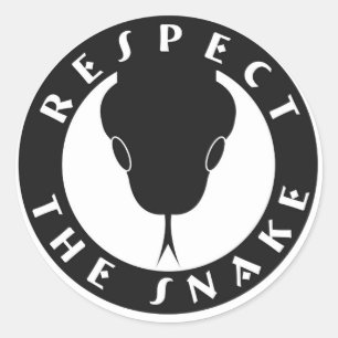 Respectez le serpent 3" des autocollants