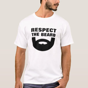 Respectez le T-shirt de barbe