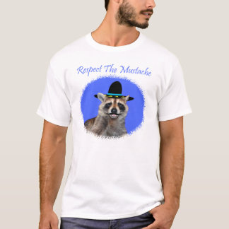 Respectez le T-shirt de mâle de moustache