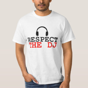 Respectez le T-shirt de style pionnier DJ