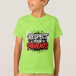 Respectez vos parents — T-Shirt pour enfants / Ens