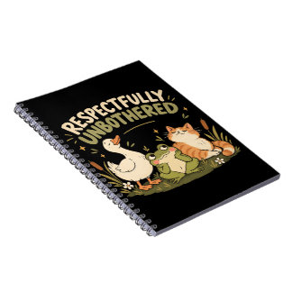 Respectueusement Imperturbable - Cahier à Spirale