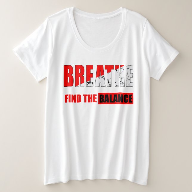 Respira y encuentra el equilibrio Camiseta (Design devant)