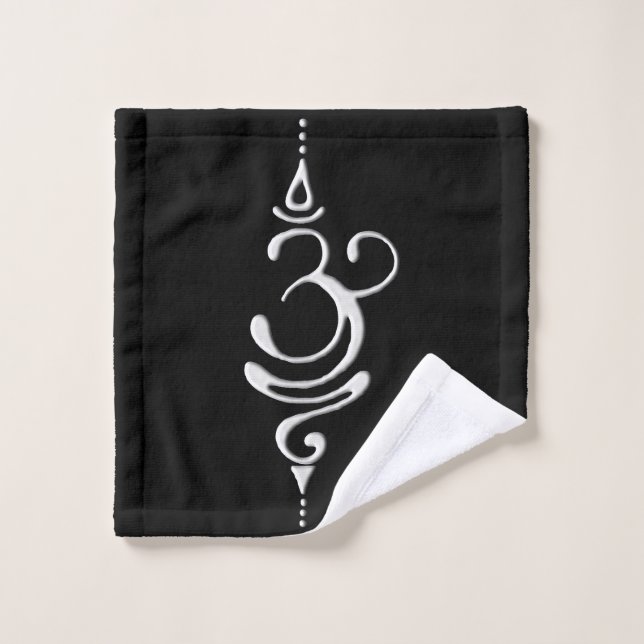 Respiration d'argent  (Gant de toilette)