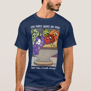 Respire déjà le T-shirt bleu homme