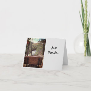 Respire juste les Cartes pour notes