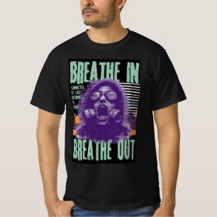 Respirer dans Breathe Out Gas Mask T-Shirt