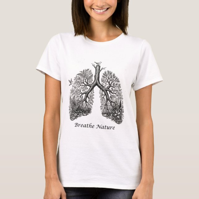 Respirer Nature - T-Shirts pour femmes (Devant)