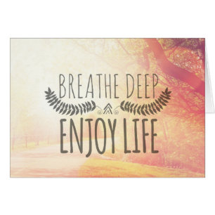 Respirez profondément