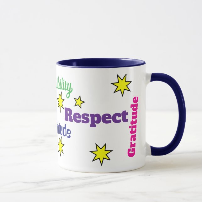 Responsabilité de gratitude 11oz Mug par Zazz_it (Droite)