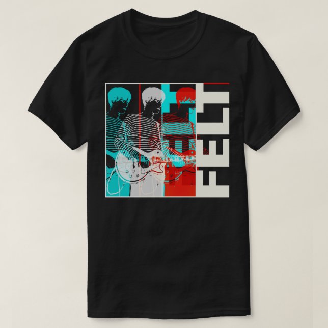 RESSENTI EN 3-D indie pop band Essential T-Shirt (Design devant)