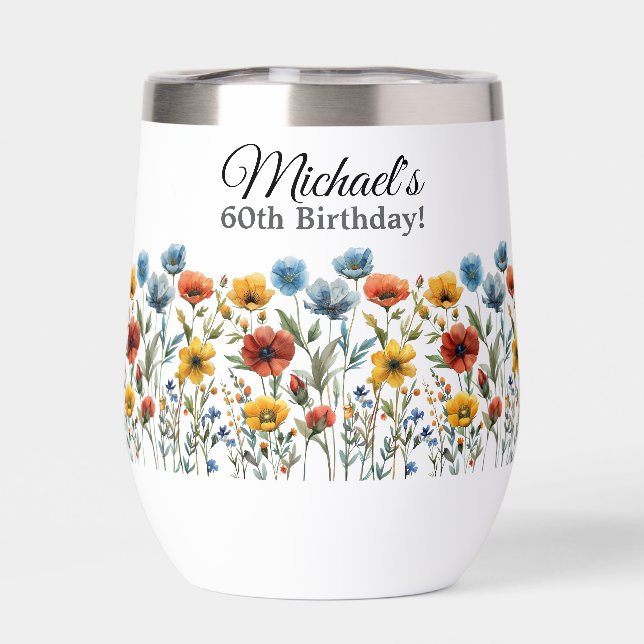 Ressort aquarelle Fleurs sauvages-67548 (Arrière)