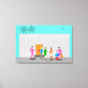 Ressorts atomiques en toile étirée