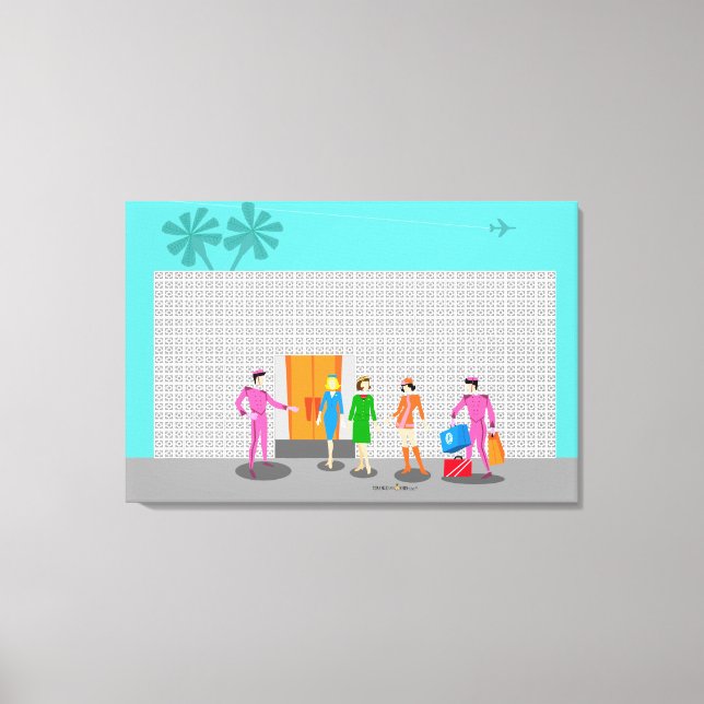 Ressorts atomiques en toile étirée (Recto)