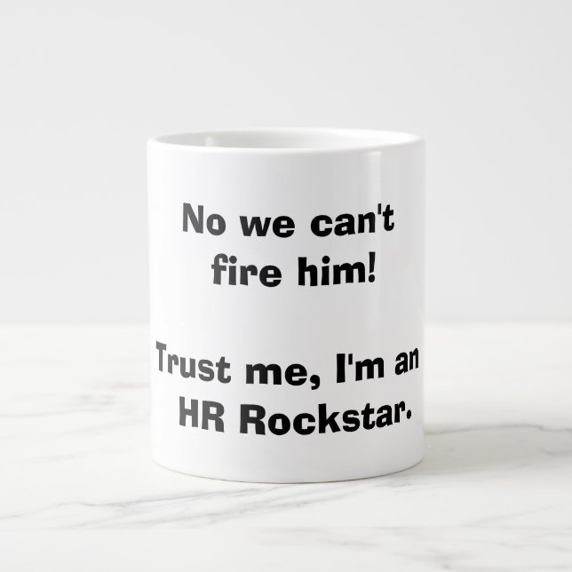 Ressources humaines HR Rockstar Mug (Devant)