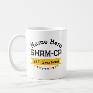 Ressources humaines Mug SHRM-CP Cadeau personnalis