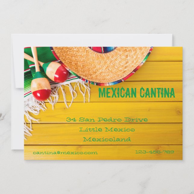 Restaurant à thème mexicain (Devant)