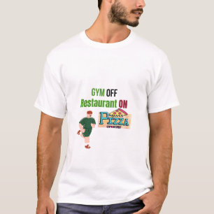Restaurant ALLumé Gym ÉTEINT – T-Shirt drôle pour 