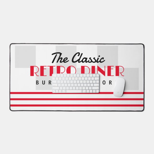 Restaurant américain classique des années 50 style (Clavier et souris)