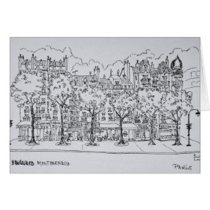 Restaurant Boulevard Montparnasse   Paris, France