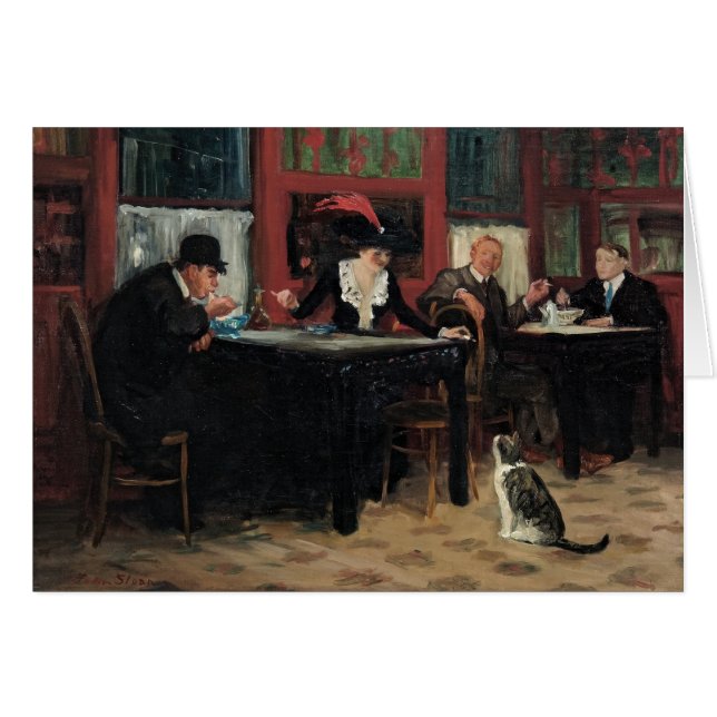 Restaurant chinois par John Sloan (Devant horizontal)