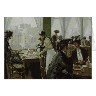 Restaurant dans un édifice haut