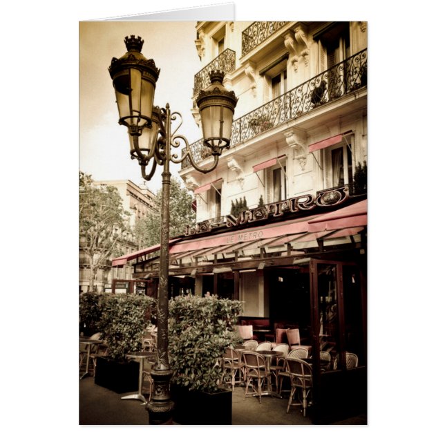 Restaurant de rue, Paris, France (Devant)