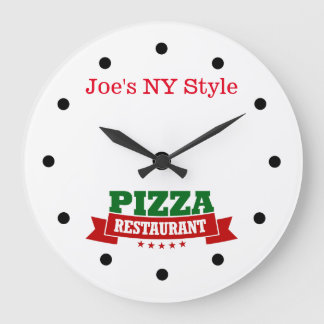 Restaurant Pizza Horloge murale