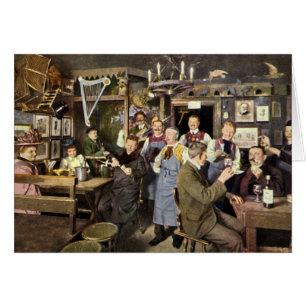 Restaurant vintage Bar Fête des gens