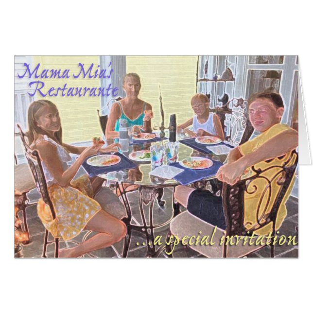 Restaurante de maman Mia's (Devant Horizontal)