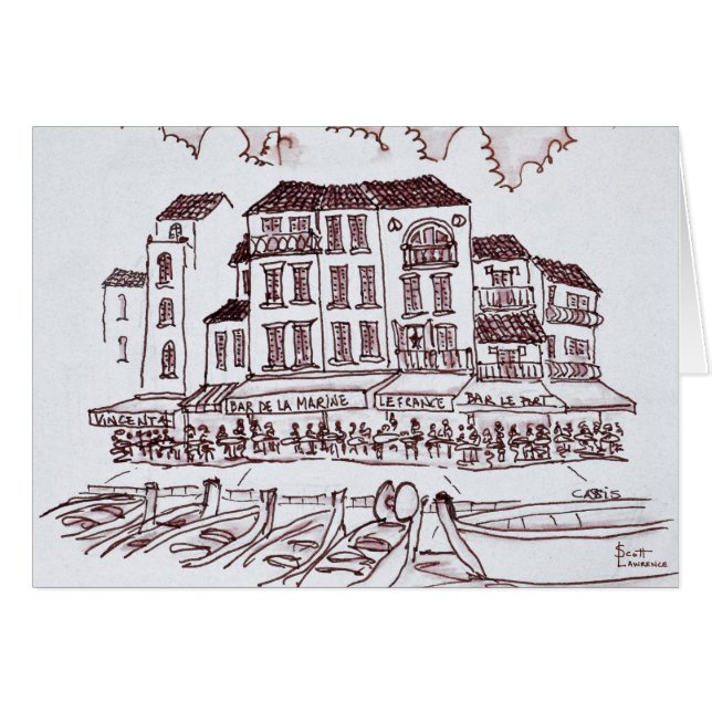 Restaurants au bord de l'eau | Cassis, France (Devant horizontal)