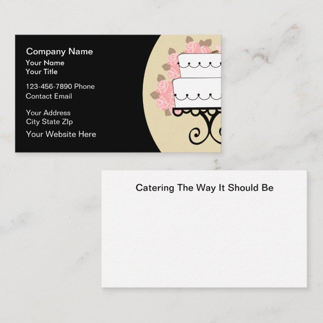 Restauration Moderne Nouveau Carte de visite (Devant / Derrière)