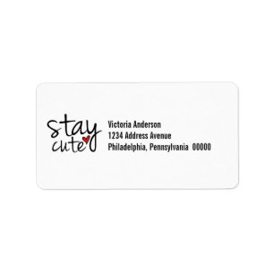 Reste Étiquette de adresse