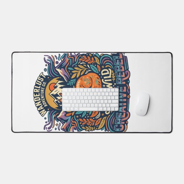 Reste Sauvage – Esprit Libre pour Âmes Aventureuse (Clavier et souris)