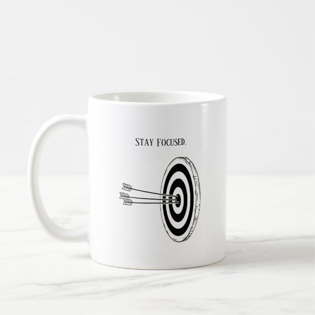 Rester concentré Mug (Gauche)