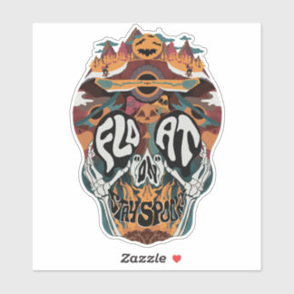 Rester Sticker Éffrayant