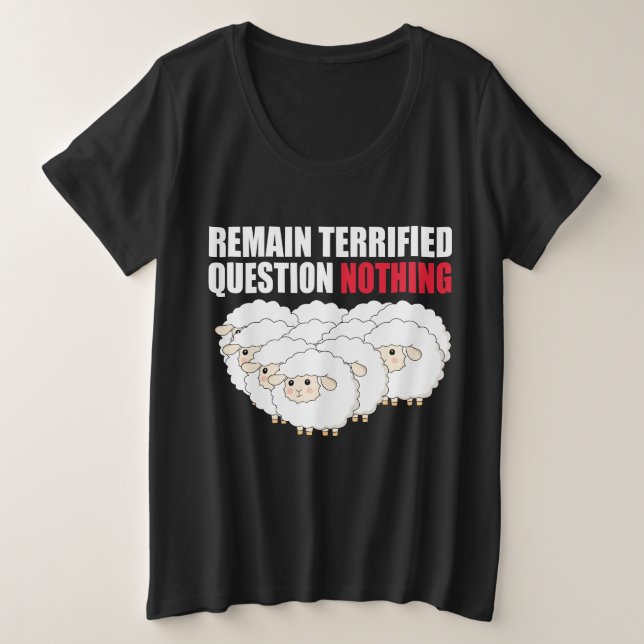Rester Terrifié Question Rien Mouton (Design devant)