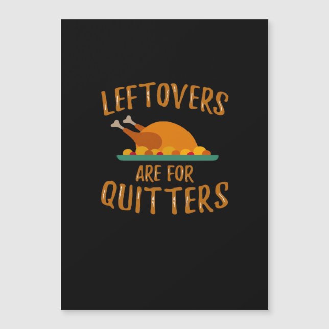 Restes de Thanksgiving sont pour les lâcheurs Clas (Devant)