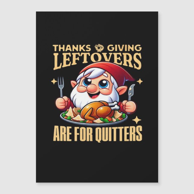 Restes de Thanksgiving sont pour les lâcheurs Clas (Devant)
