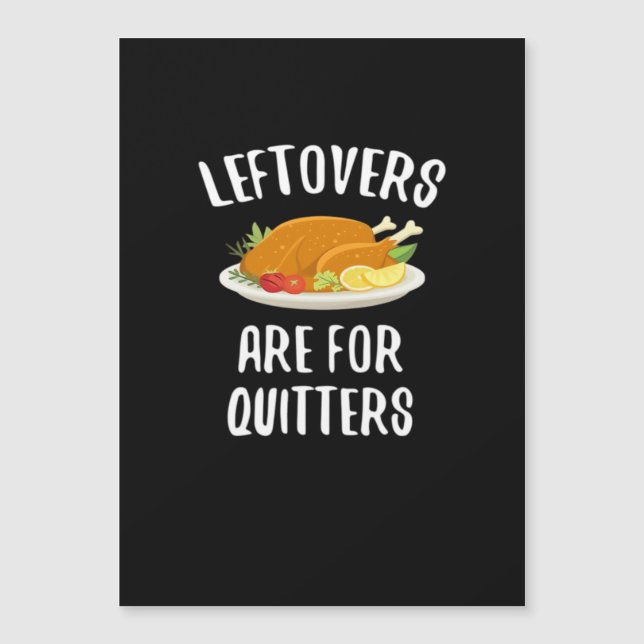 Restes de Thanksgiving sont pour les lâcheurs Vi c (Devant)
