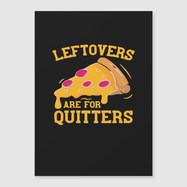 Restes Sont Pour Les Quitteurs Drôle Pizza Thanksg (Devant)