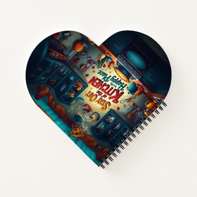 Restez à l'écart du Carnet cuisine (Dos)